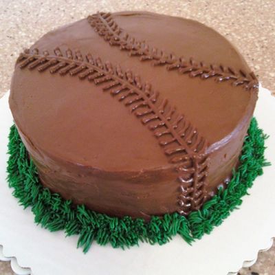 Simple Chocolate Baseball