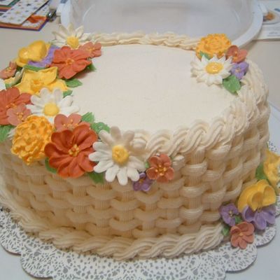 Wilton Course 2 Final Cake