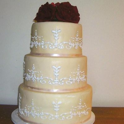 My Very First Fondant Cake