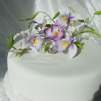 Orchids, Freesia And Lily Of The Valley