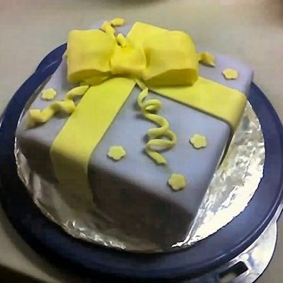 Course Iii Fondant Cake