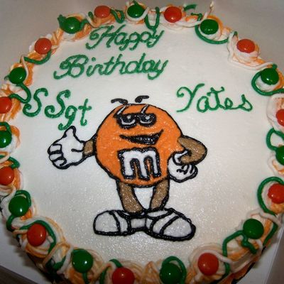 M&m Birthday Cake