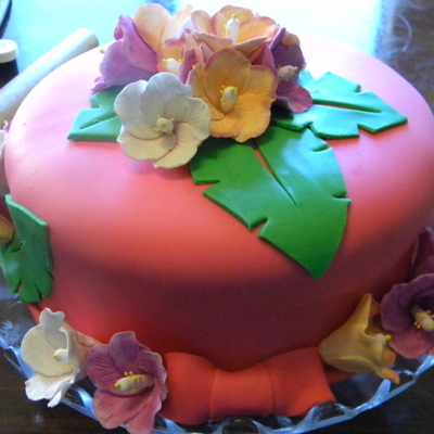 Luau Cake