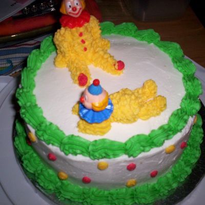 Wilton Course 1 Clown Cake