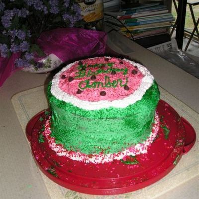 Watermelon Cake