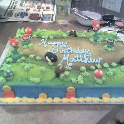 Super Mario Bros. Cake