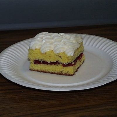 Lemon Raspberry Petit Fours
