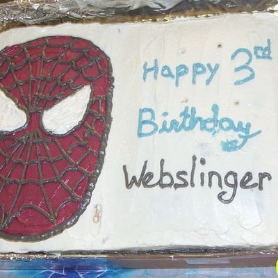 Webslinger Cake