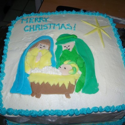 Nativity Cake