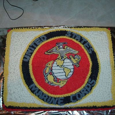 Marine Corps Cake