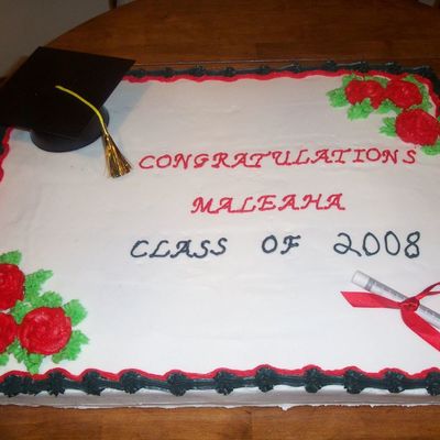 Black & Red Graduation