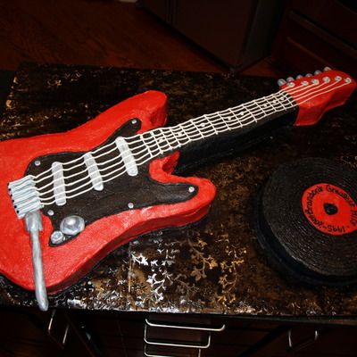 Electric Guitar & Record