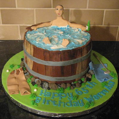 Hot Tub Cake