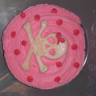 Pirate Girl Cricut Cupcakes