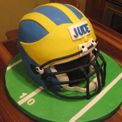 Football Helmet, Michigan Wolverines