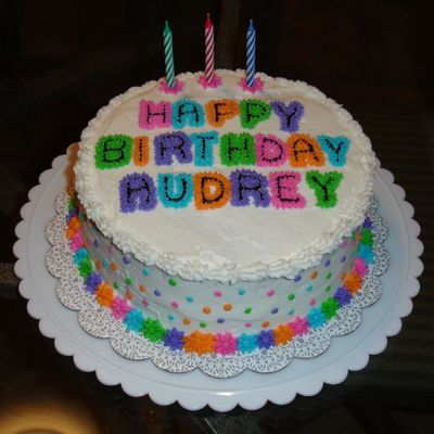 Star Tip Birthday Cake