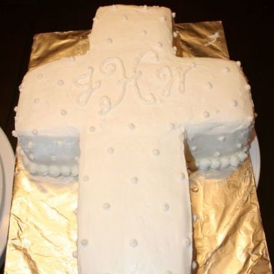 Baby's Christening Cake