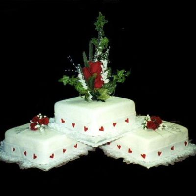 Hearts And Red Roses