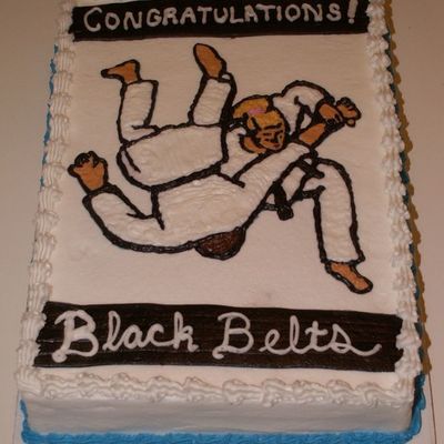 Martial Arts Cake