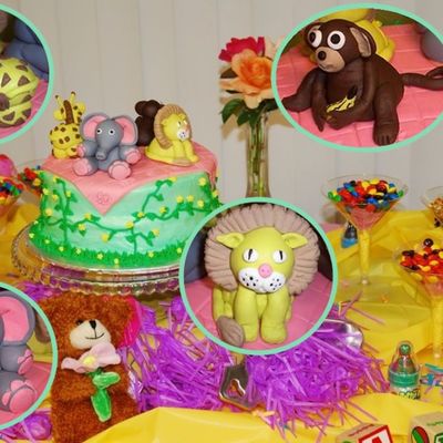 Jungle Babies Cake