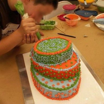 Wilton Course 3 Final Cake