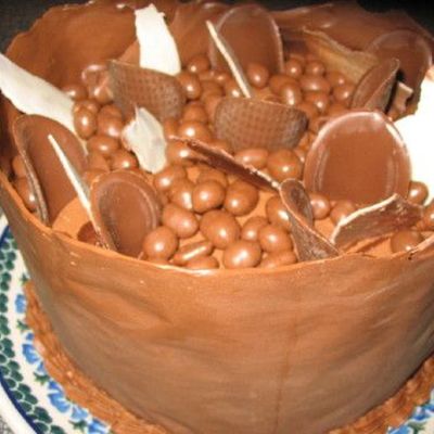 First Attempt At Chocolate Wrap