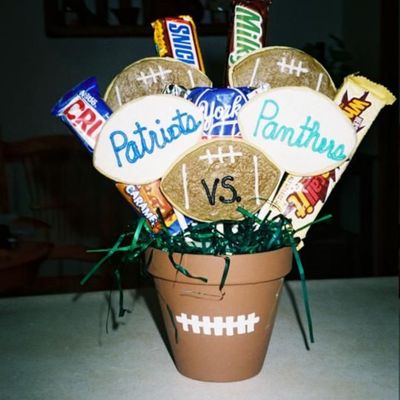 Football Cookie Bouquet