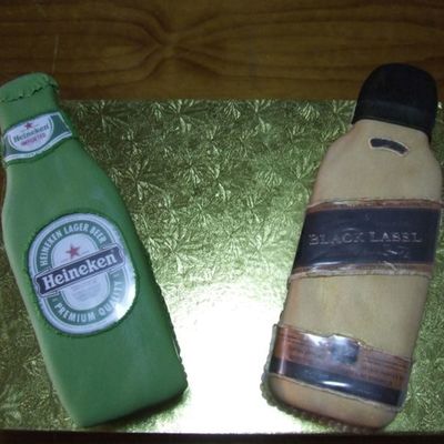 Happy Hour! Heineken And Black Label
