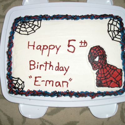 Spiderman Cake