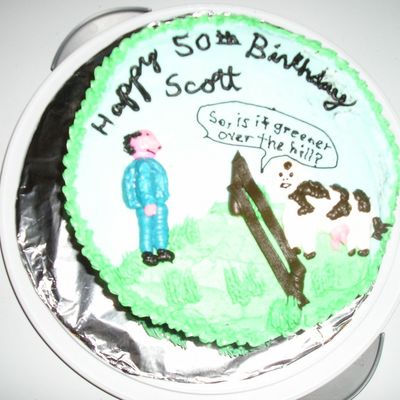 Over The Hill With Cow