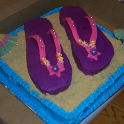Flip Flop Cake