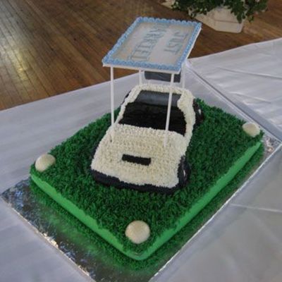 Golf Grooms Cake