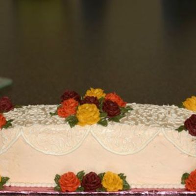Fall Birthday Cake