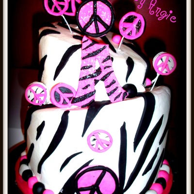 Peace & Zebra Stripes