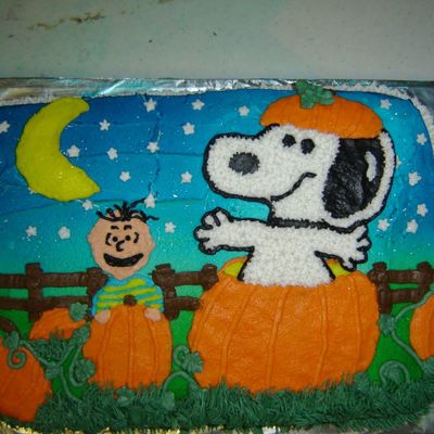 Freehand Snoopy