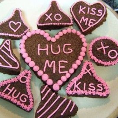 Valentine Brownie Cookies/mini Cakes