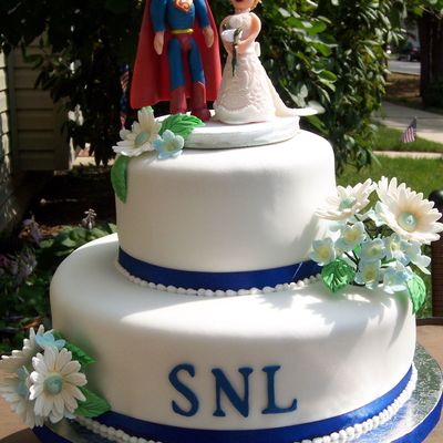 Superman And Bride!!