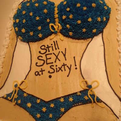 Bikini Birthday Cake