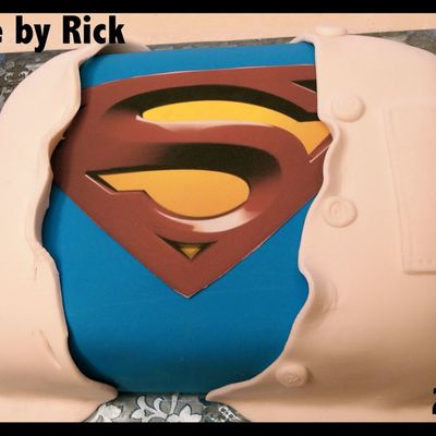 Superman Logo Under Shirt