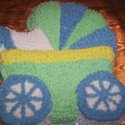 Baby Buggy Cake