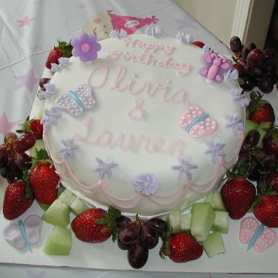 Fondant Butterfly Birthday