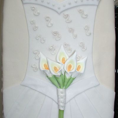 Fondant Bridal Dress