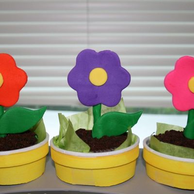Flowerpot Cupcakes