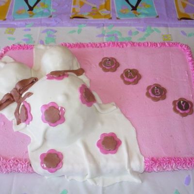 Pregnant Belly Cake