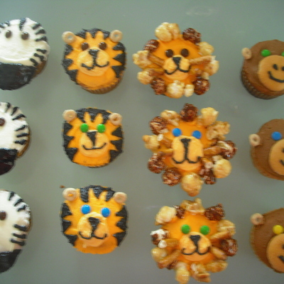 Safari Cup Cakes