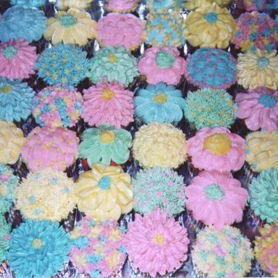 Pastel Cupcakes