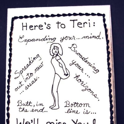 Farewell- Fat Bottom Girl Cake