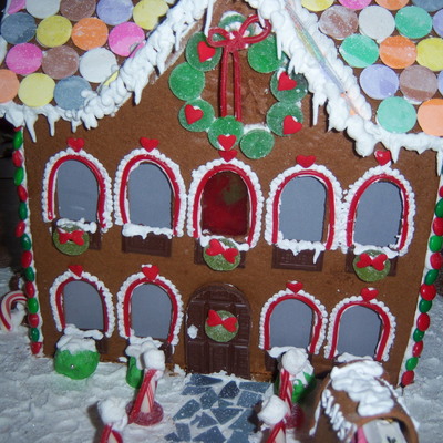 Girl Scout Gingerbread House