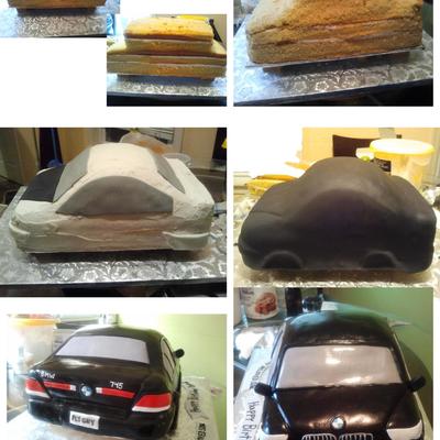 745 Bmw Cake