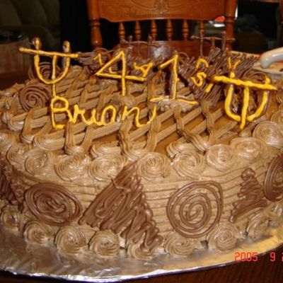 Cheesecake With Chocolate Icing